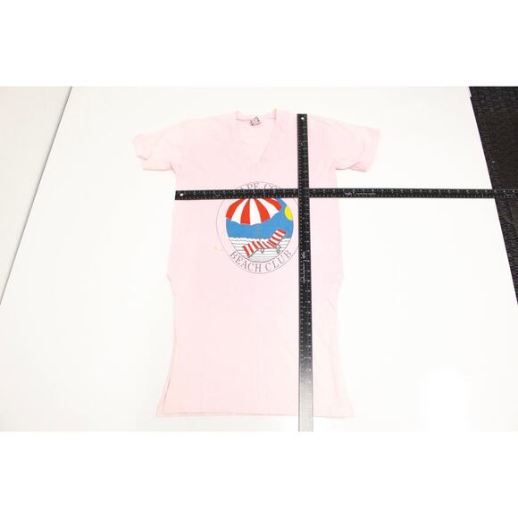 Vintage Cape Cod Beach Club Sleep Night T Shirt Small - Picture 7 of 9